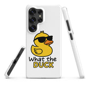 Cover Samsung Resistente – Compatibile con Ricarica Wireless – Design What The Duck-Biiply