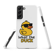 Cover Samsung Resistente – Compatibile con Ricarica Wireless – Design What The Duck-Biiply