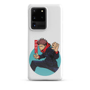 Cover Samsung Resistente – Compatibile con Ricarica Wireless – Design Yuji Itadori-Biiply