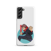 Cover Samsung Resistente – Compatibile con Ricarica Wireless – Design Yuji Itadori-Biiply
