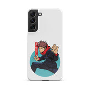 Cover Samsung Resistente – Compatibile con Ricarica Wireless – Design Yuji Itadori-Biiply