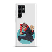 Cover Samsung Resistente – Compatibile con Ricarica Wireless – Design Yuji Itadori-Biiply
