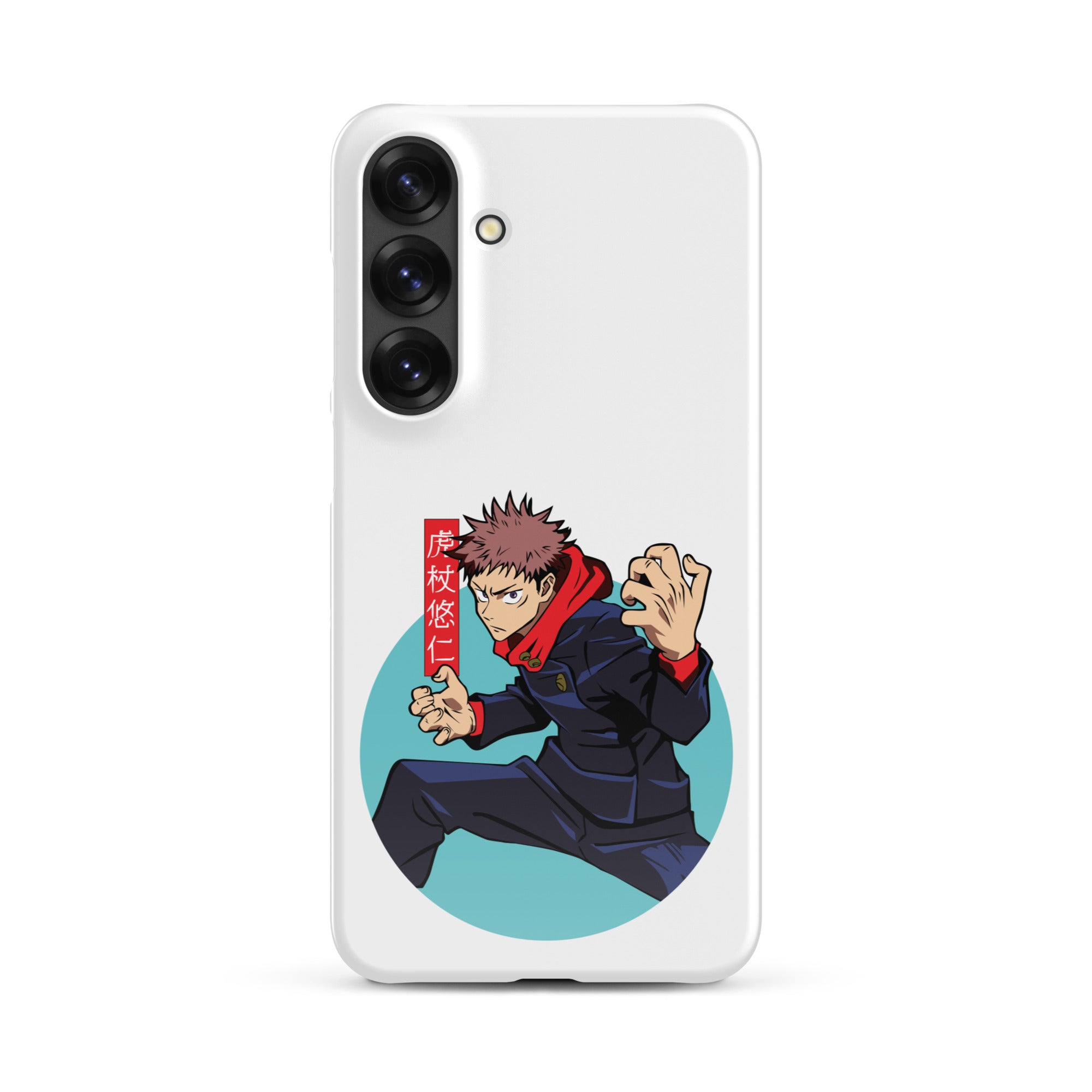 Cover Samsung Resistente – Compatibile con Ricarica Wireless – Design Yuji Itadori-Biiply