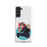 Cover Samsung Resistente – Compatibile con Ricarica Wireless – Design Yuji Itadori-Biiply