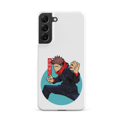 Cover Samsung Resistente – Compatibile con Ricarica Wireless – Design Yuji Itadori-Biiply