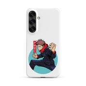 Cover Samsung Resistente – Compatibile con Ricarica Wireless – Design Yuji Itadori-Biiply