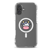 Cover Trasparente MagSafe® iPhone® Faccia Mucca