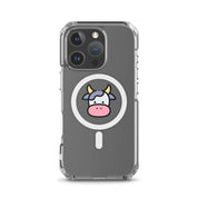 Cover Trasparente MagSafe® iPhone® Faccia Mucca