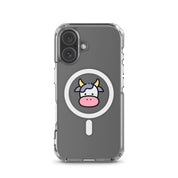 Cover Trasparente MagSafe® iPhone® Faccia Mucca