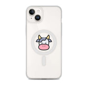 Cover Trasparente MagSafe® iPhone® Faccia Mucca