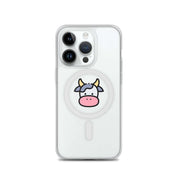 Cover Trasparente MagSafe® iPhone® Faccia Mucca