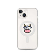 Cover Trasparente MagSafe® iPhone® Faccia Mucca