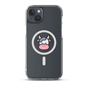 Cover Trasparente MagSafe® iPhone® Faccia Mucca