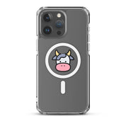 Cover Trasparente MagSafe® iPhone® Faccia Mucca