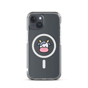 Cover Trasparente MagSafe® iPhone® Faccia Mucca