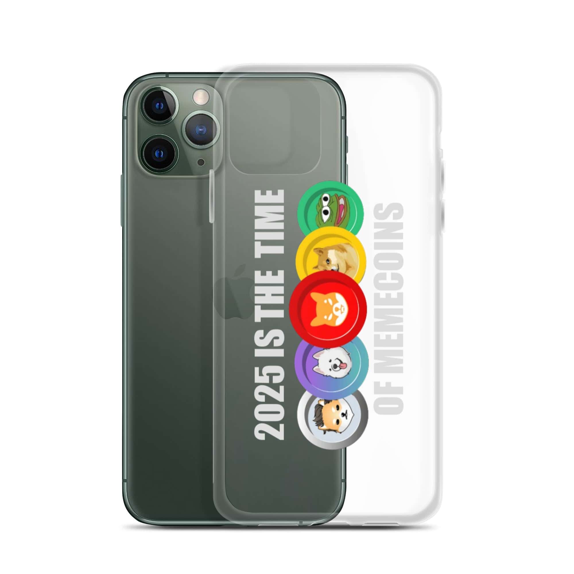 Cover Trasparente Resistente iPhone – Compatibile con Ricarica Wireless – 2025 Meme Time