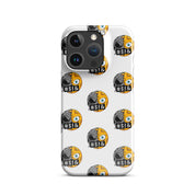 Cover iPhone Resistente – Compatibile con Ricarica Wireless – Design Angry Face Death-Biiply