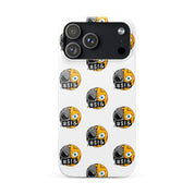 Cover iPhone Resistente – Compatibile con Ricarica Wireless – Design Angry Face Death-Biiply