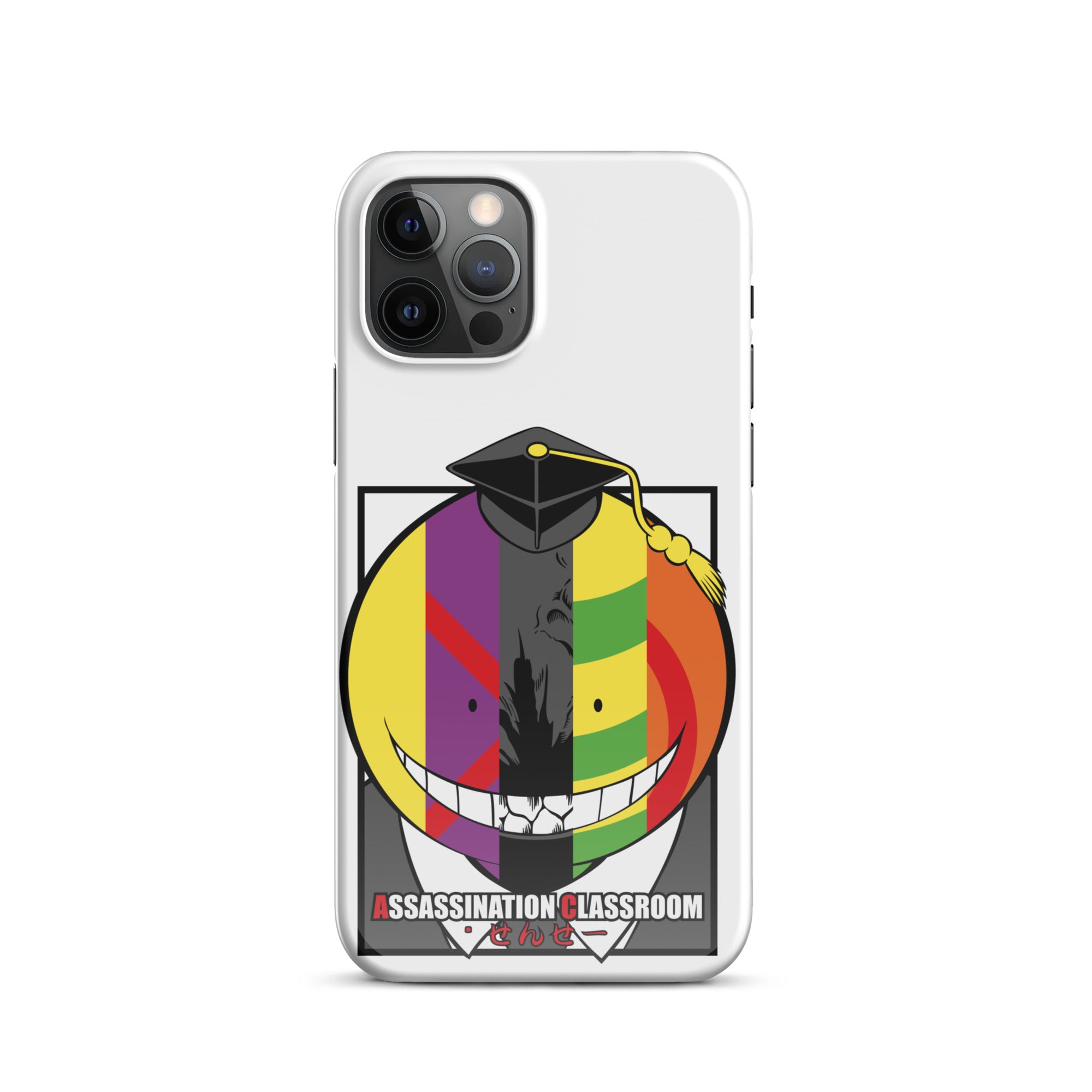 Cover iPhone Resistente – Compatibile con Ricarica Wireless – Design Assassination Classroom-Biiply