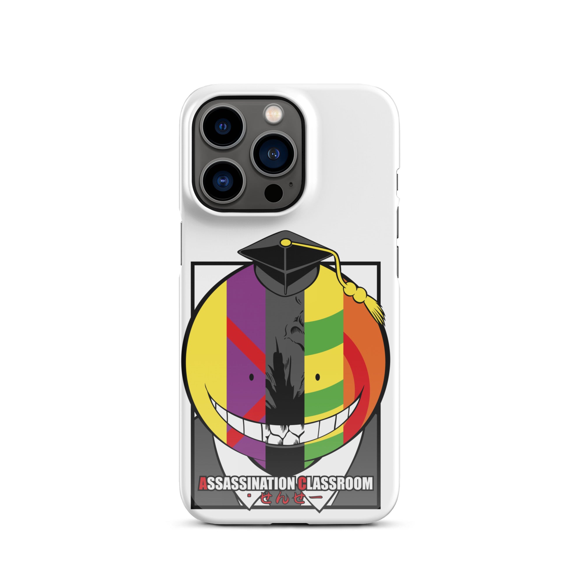 Cover iPhone Resistente – Compatibile con Ricarica Wireless – Design Assassination Classroom-Biiply