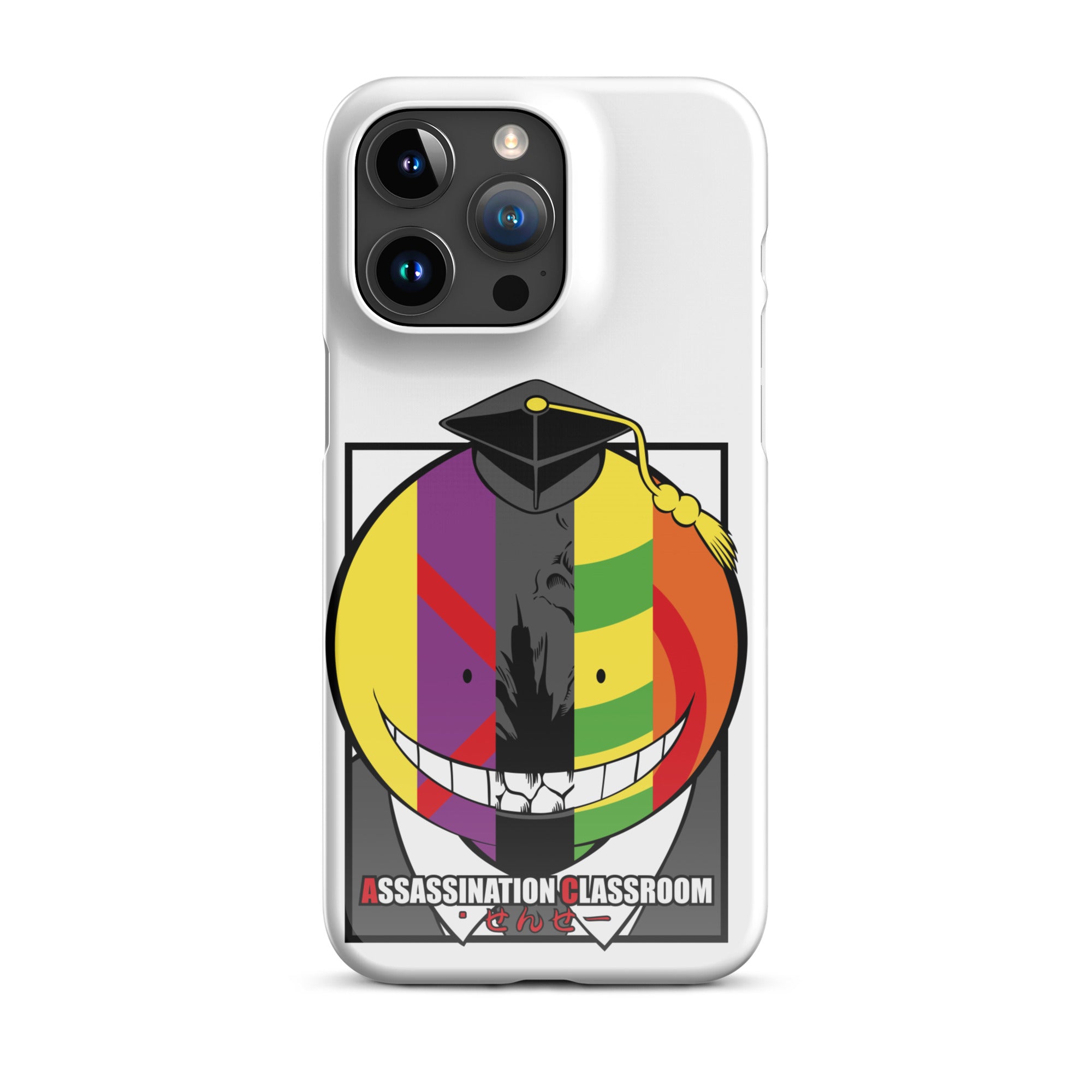 Cover iPhone Resistente – Compatibile con Ricarica Wireless – Design Assassination Classroom-Biiply