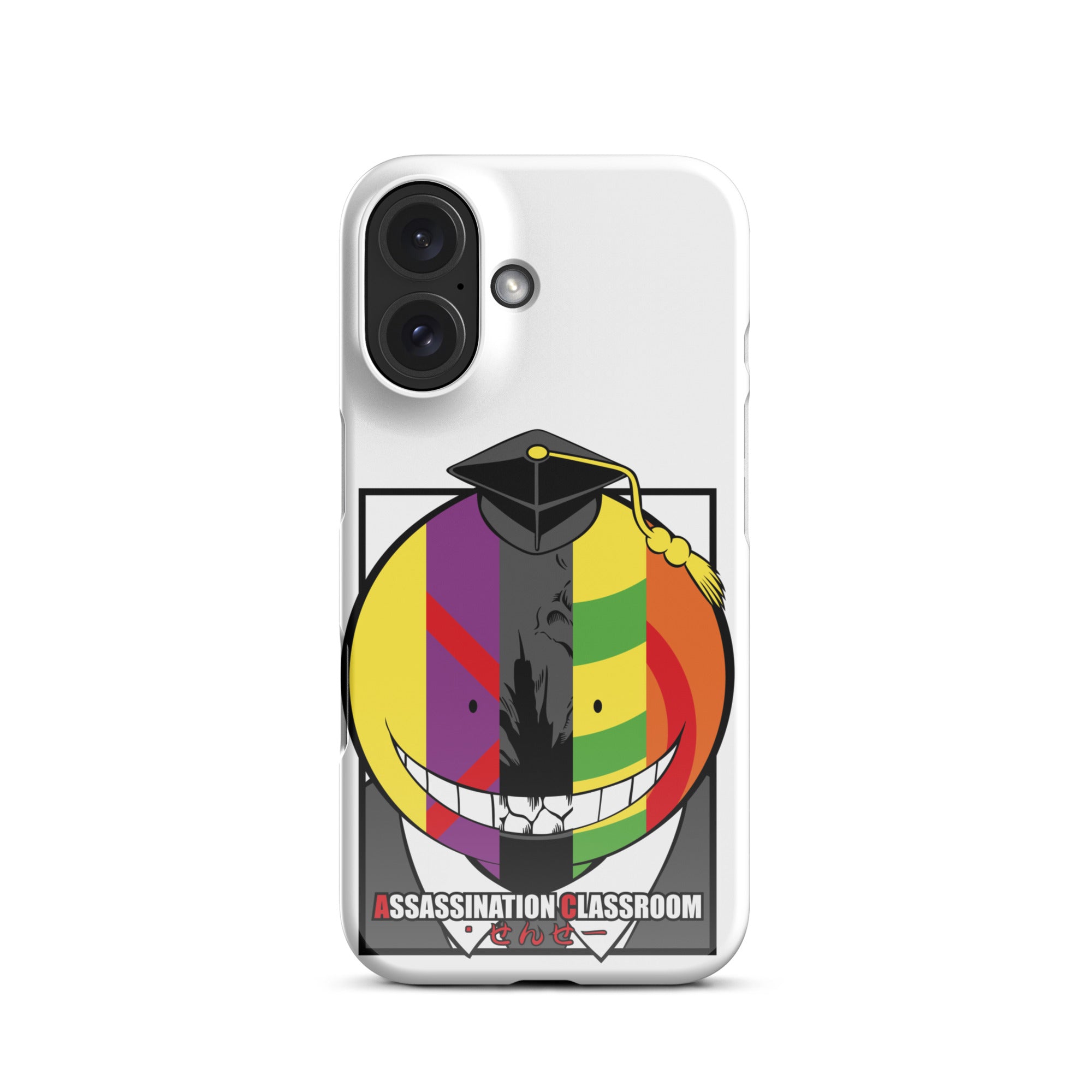 Cover iPhone Resistente – Compatibile con Ricarica Wireless – Design Assassination Classroom-Biiply