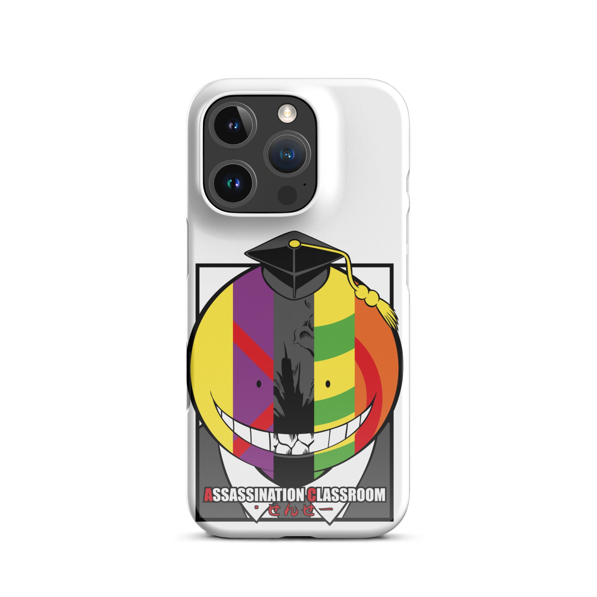 Cover iPhone Resistente – Compatibile con Ricarica Wireless – Design Assassination Classroom-Biiply
