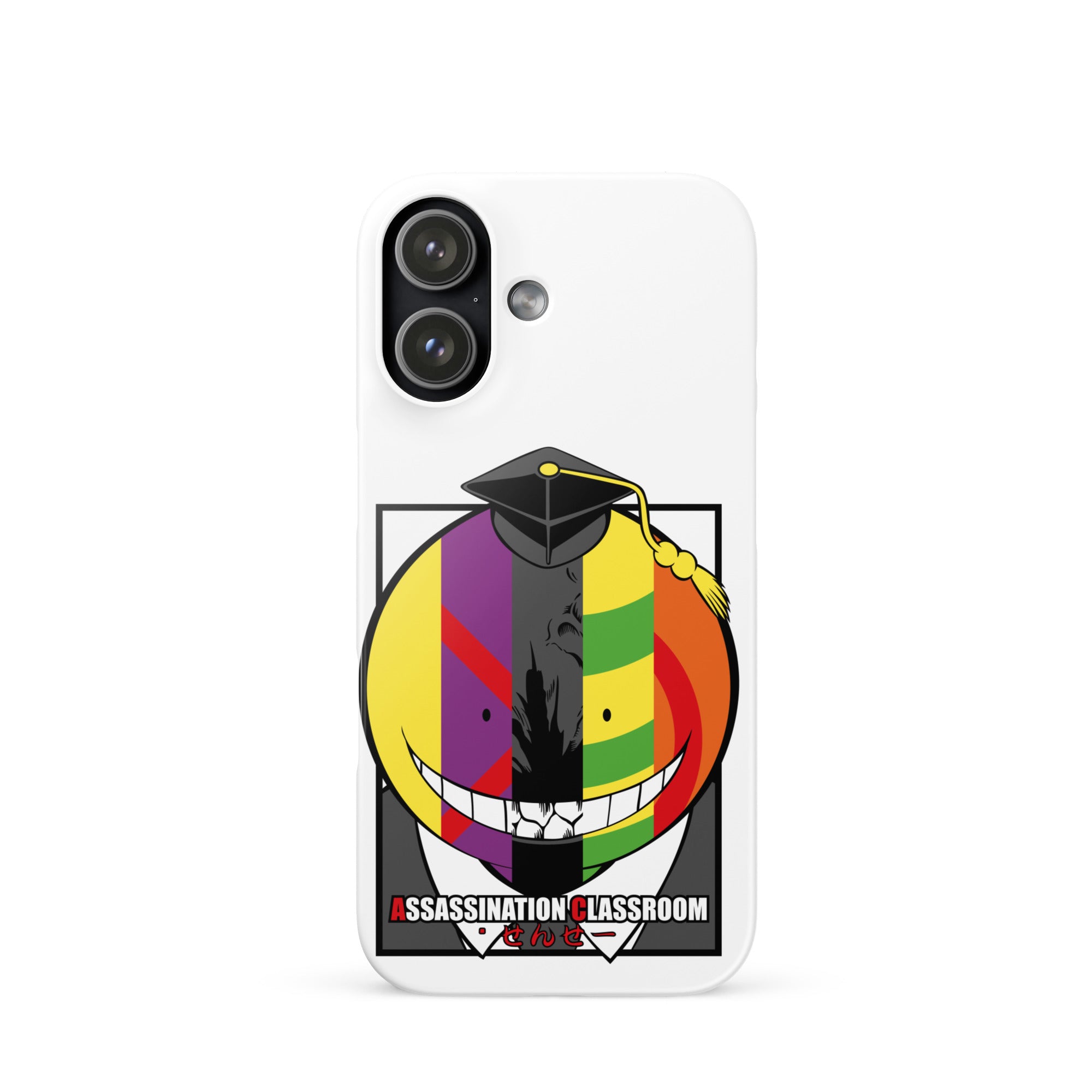 Cover iPhone Resistente – Compatibile con Ricarica Wireless – Design Assassination Classroom-Biiply