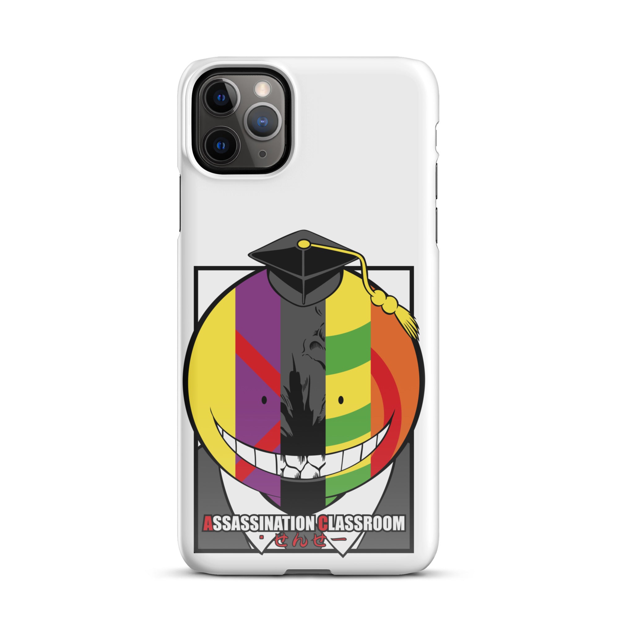 Cover iPhone Resistente – Compatibile con Ricarica Wireless – Design Assassination Classroom-Biiply