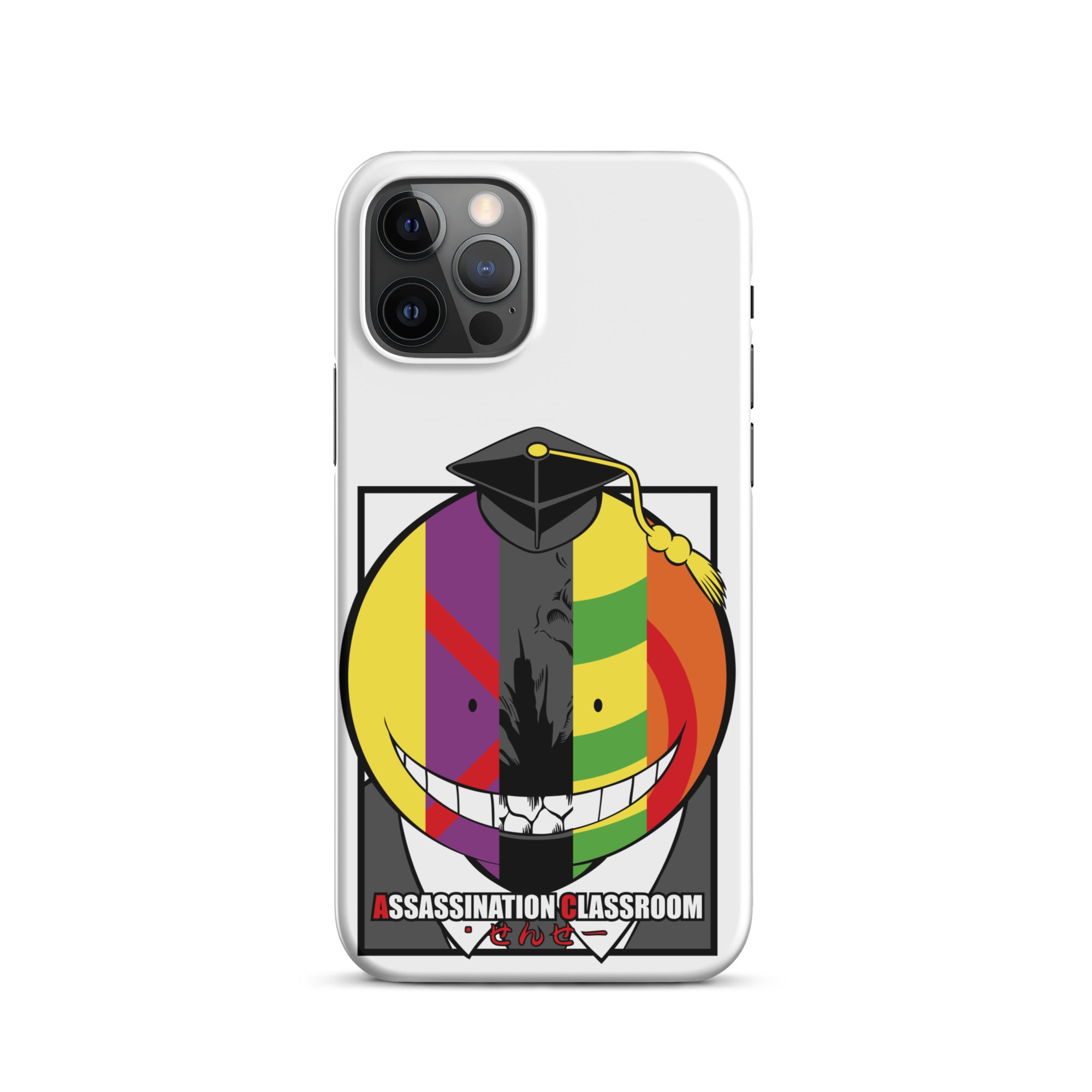 Cover iPhone Resistente – Compatibile con Ricarica Wireless – Design Assassination Classroom-Biiply
