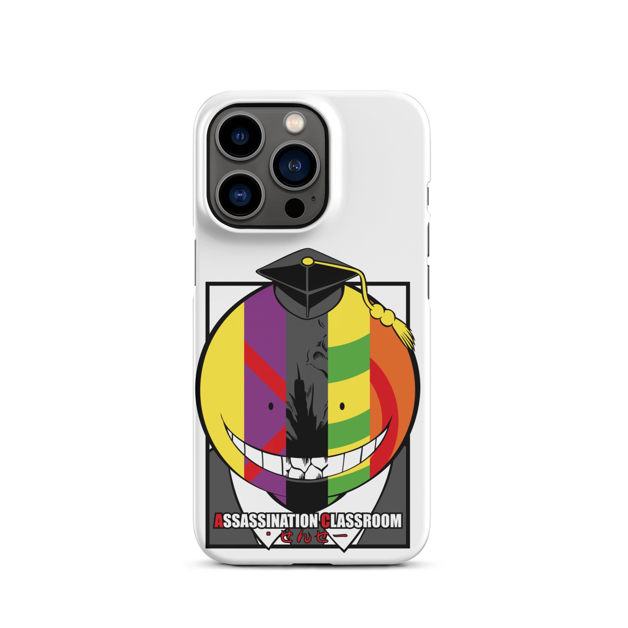 Cover iPhone Resistente – Compatibile con Ricarica Wireless – Design Assassination Classroom-Biiply