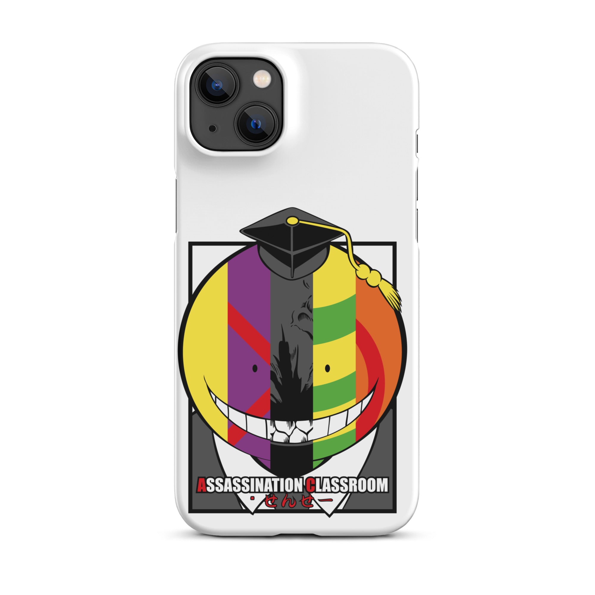 Cover iPhone Resistente – Compatibile con Ricarica Wireless – Design Assassination Classroom-Biiply