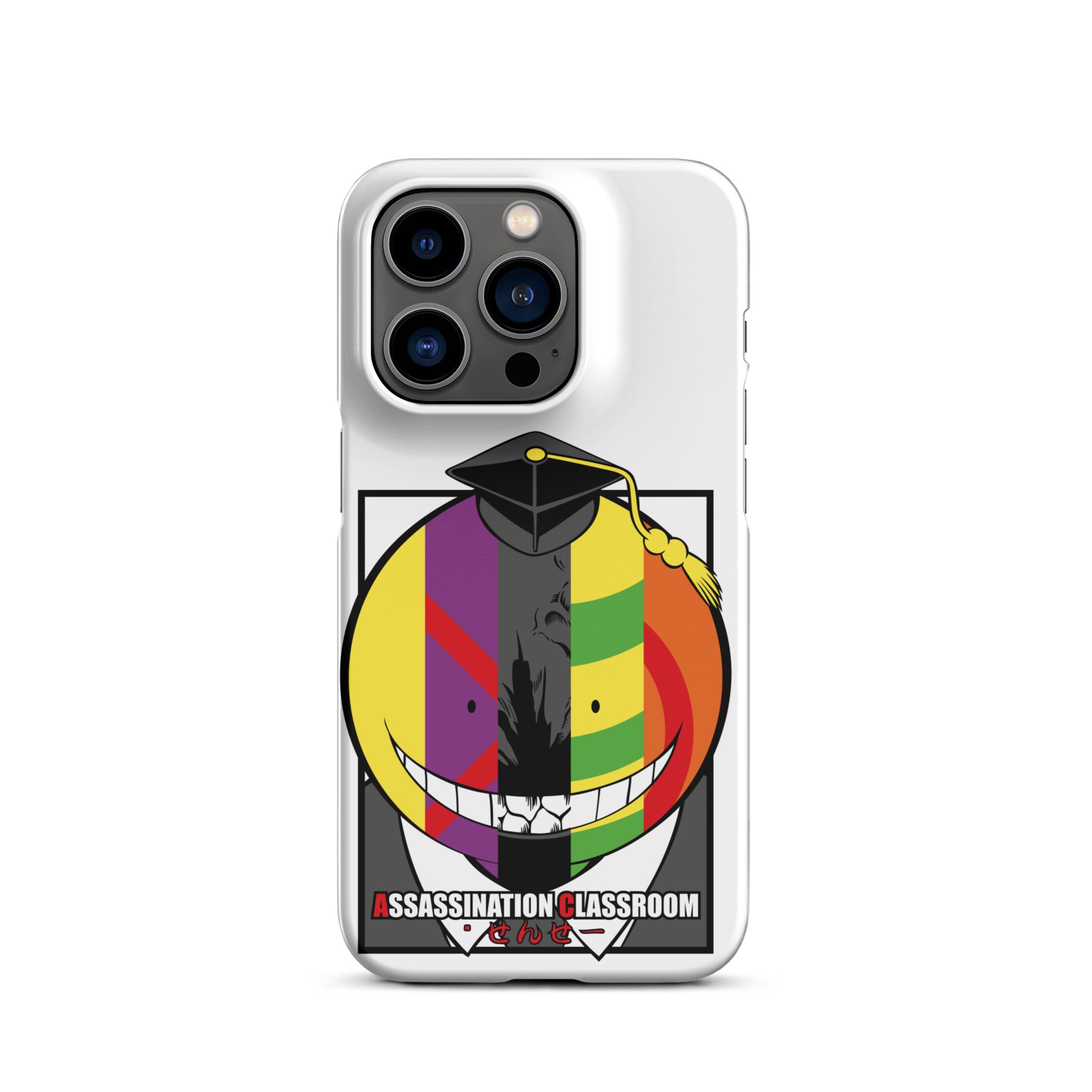 Cover iPhone Resistente – Compatibile con Ricarica Wireless – Design Assassination Classroom-Biiply