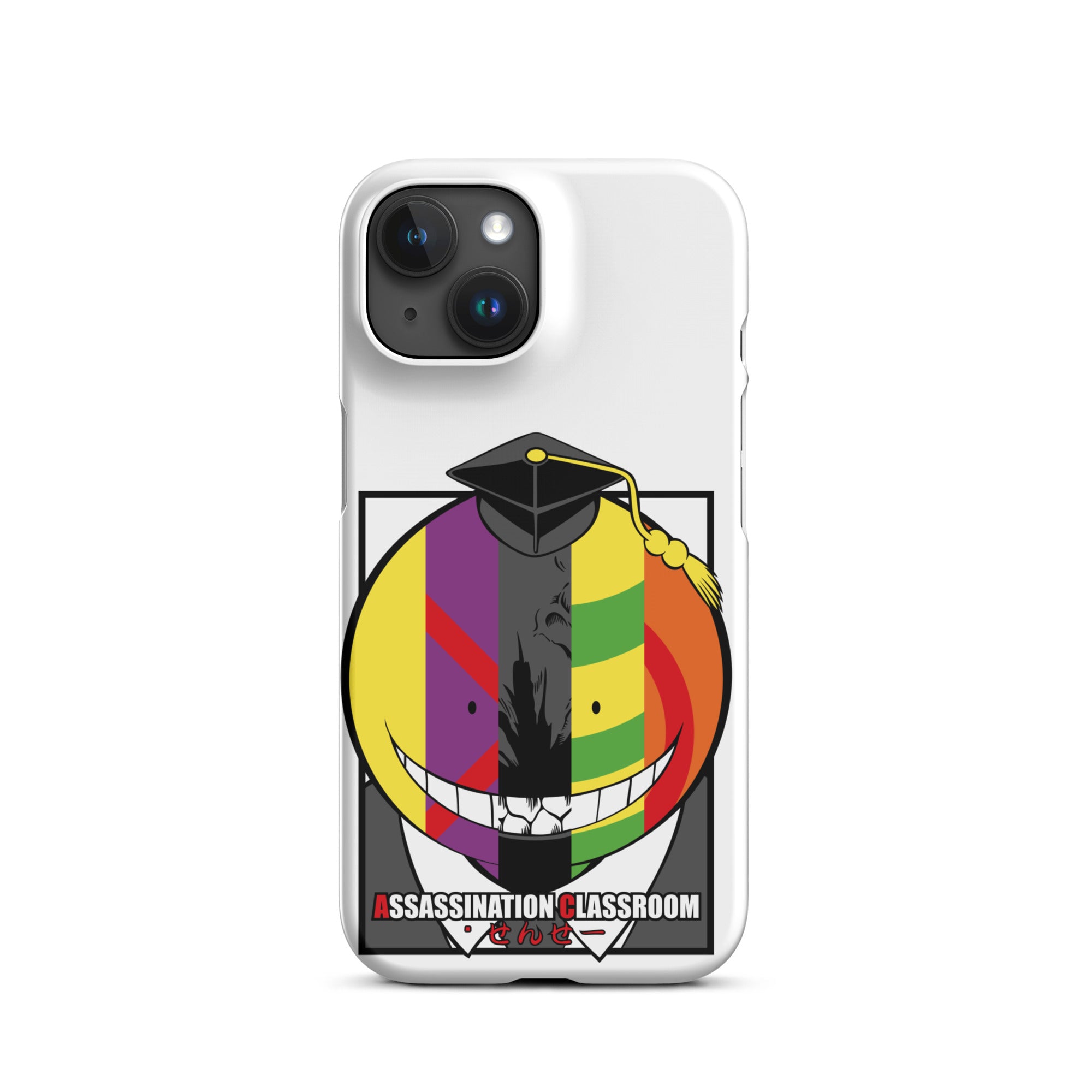 Cover iPhone Resistente – Compatibile con Ricarica Wireless – Design Assassination Classroom-Biiply