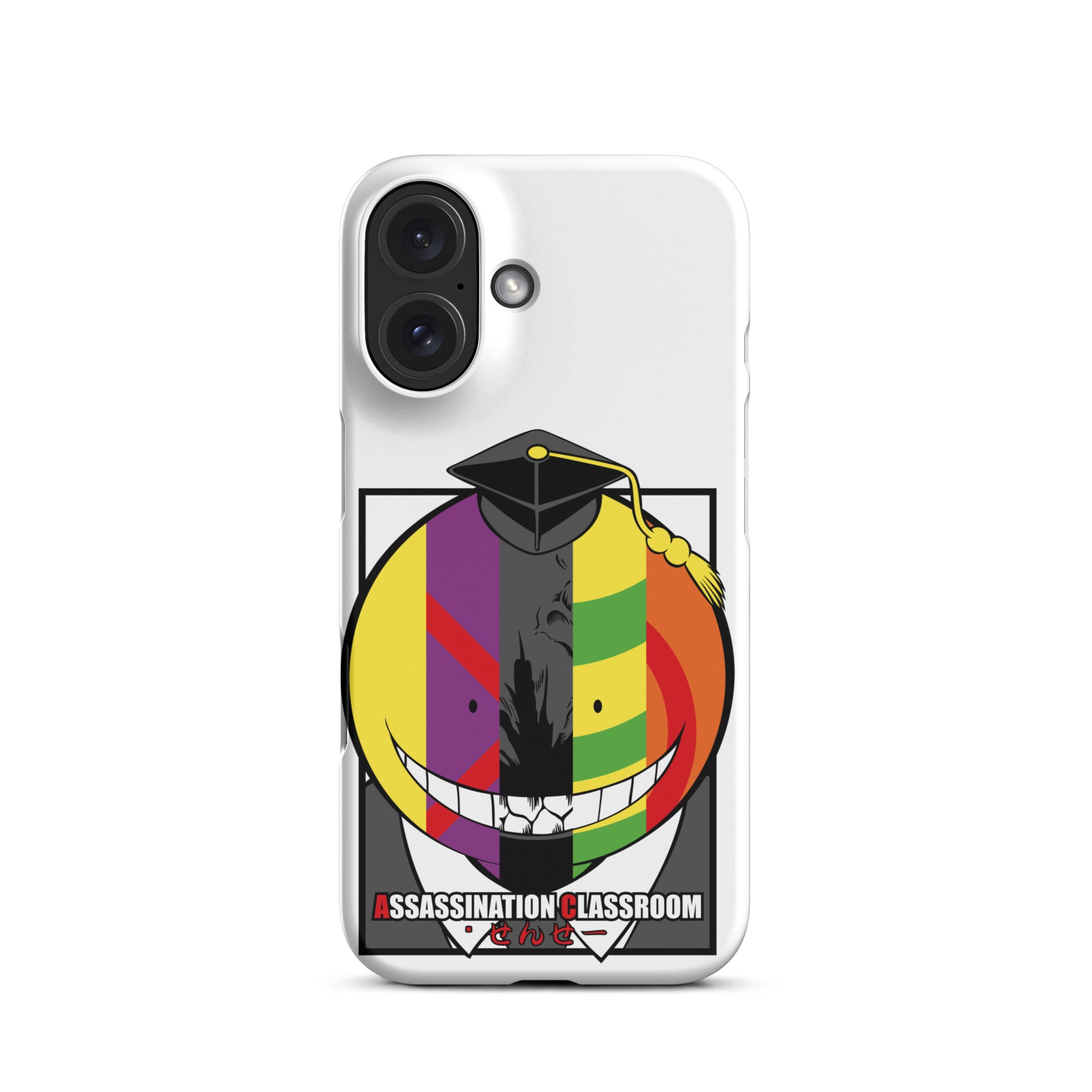 Cover iPhone Resistente – Compatibile con Ricarica Wireless – Design Assassination Classroom-Biiply