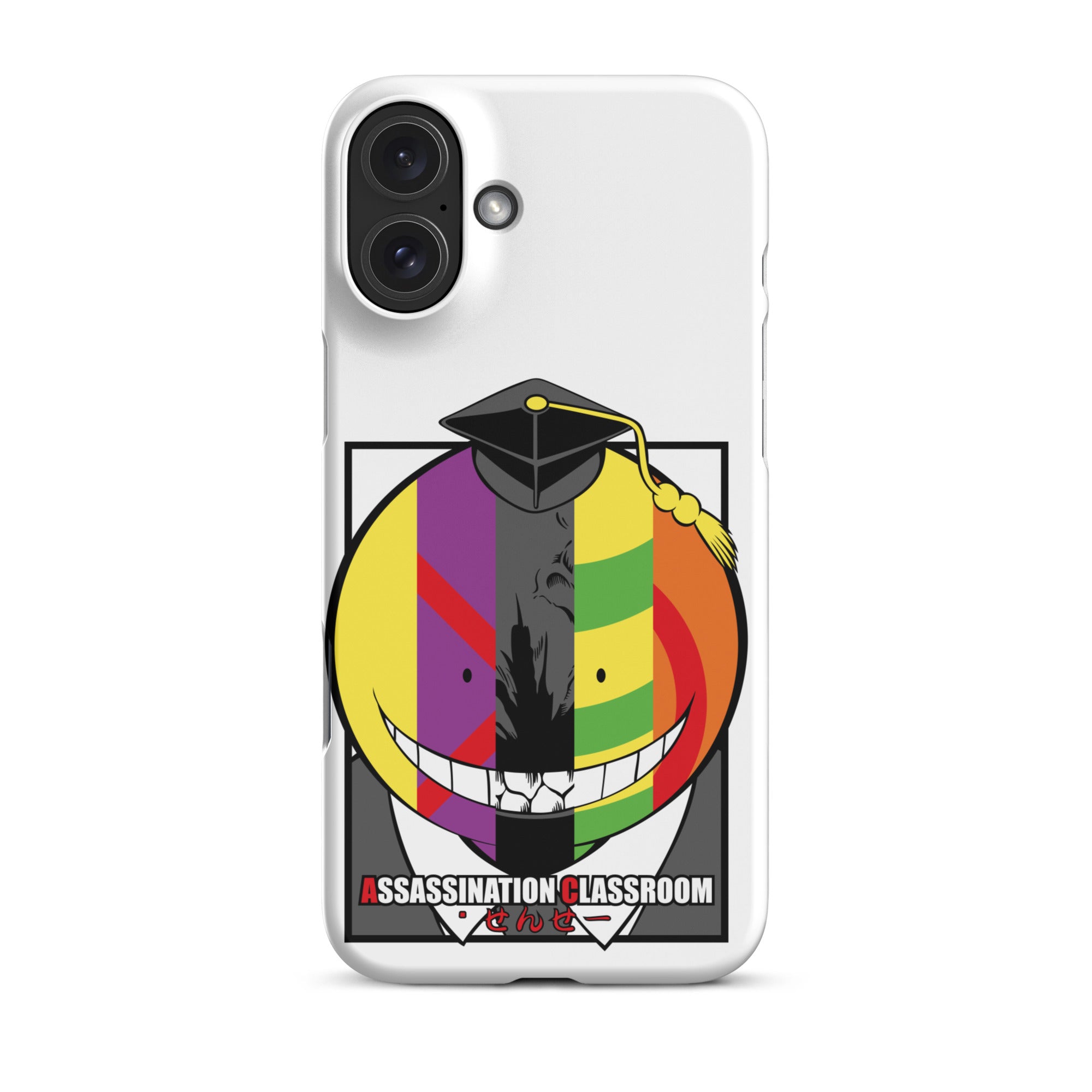 Cover iPhone Resistente – Compatibile con Ricarica Wireless – Design Assassination Classroom-Biiply