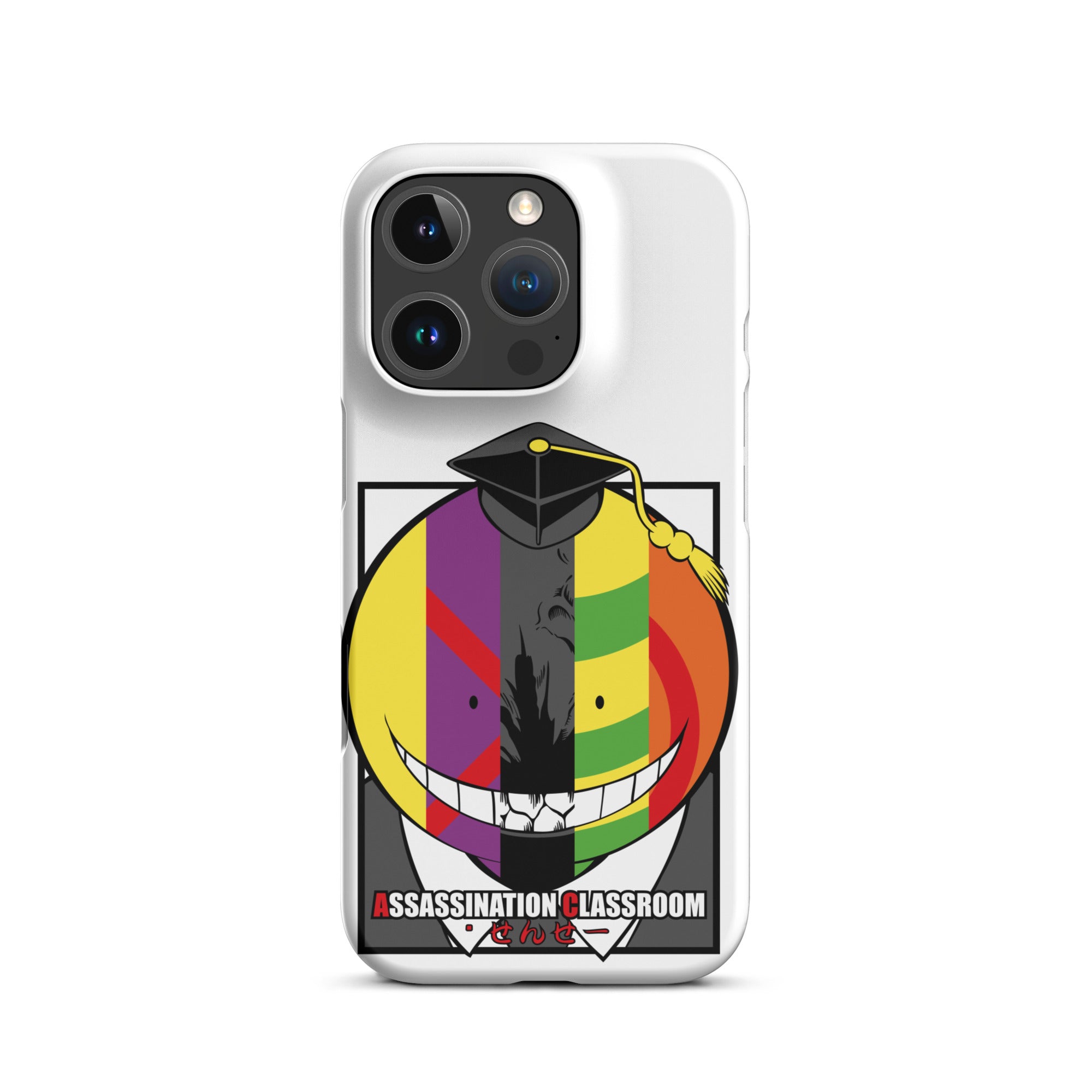 Cover iPhone Resistente – Compatibile con Ricarica Wireless – Design Assassination Classroom-Biiply