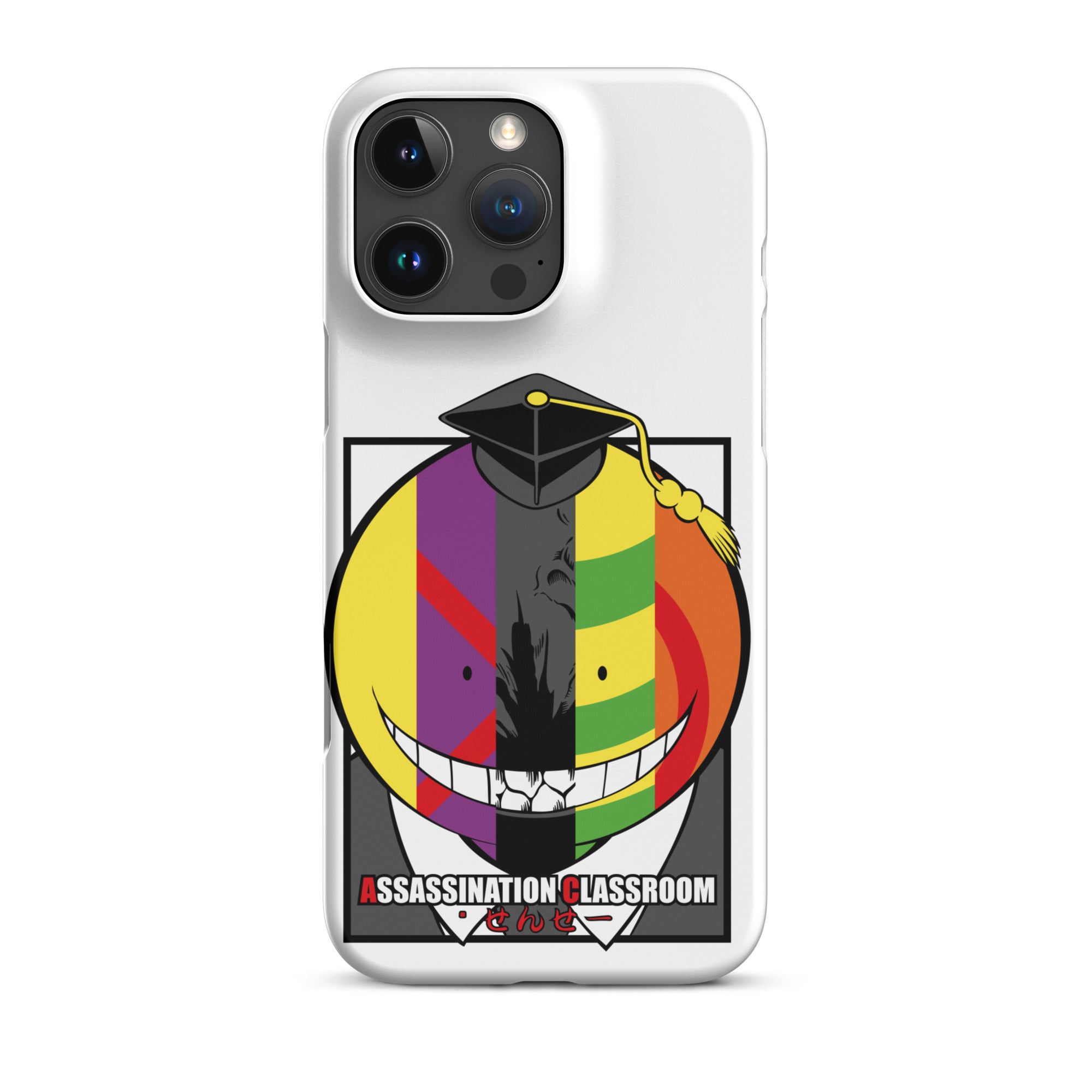 Cover iPhone Resistente – Compatibile con Ricarica Wireless – Design Assassination Classroom-Biiply