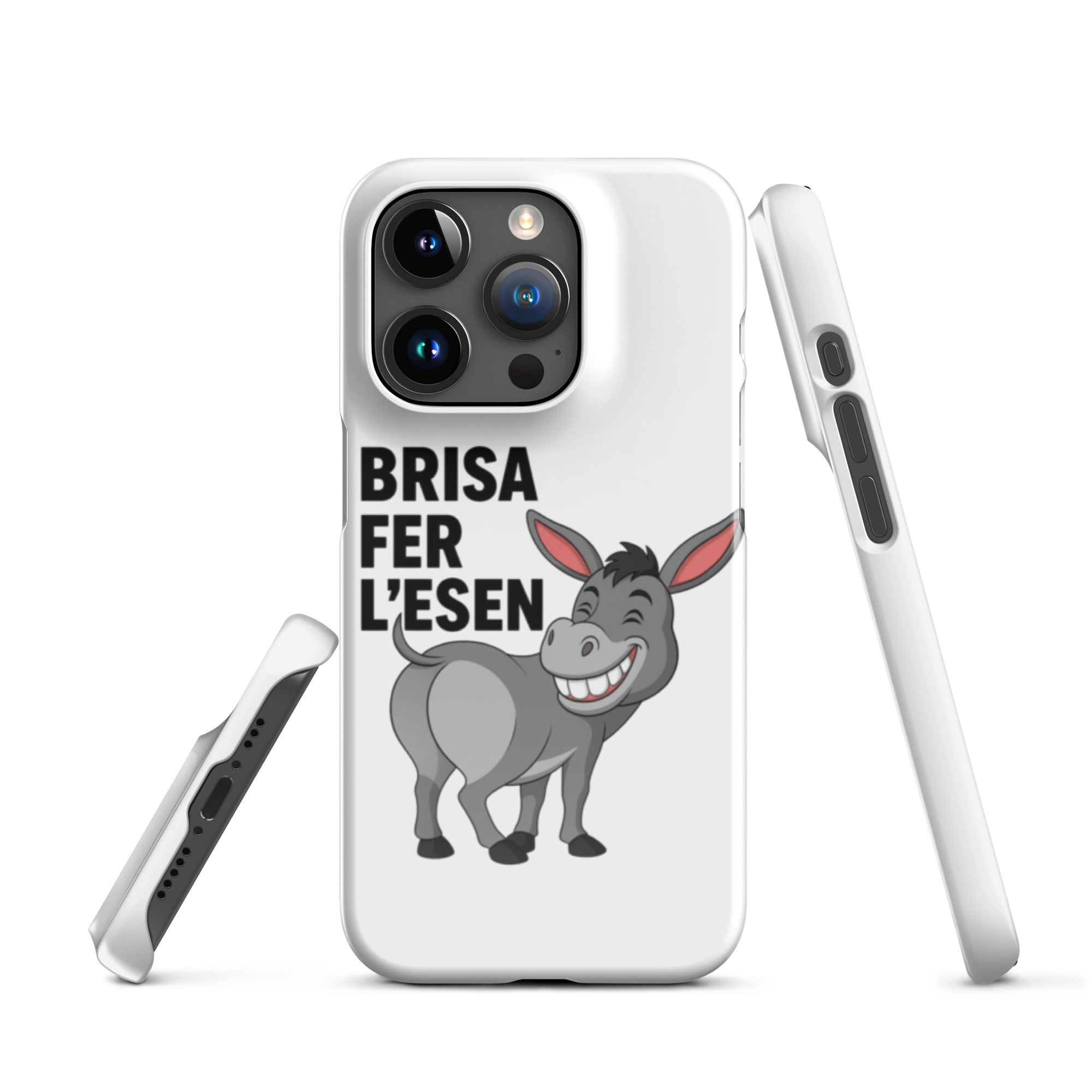 Cover iPhone Resistente – Compatibile con Ricarica Wireless – Design Brisa Fer L'esen-Biiply