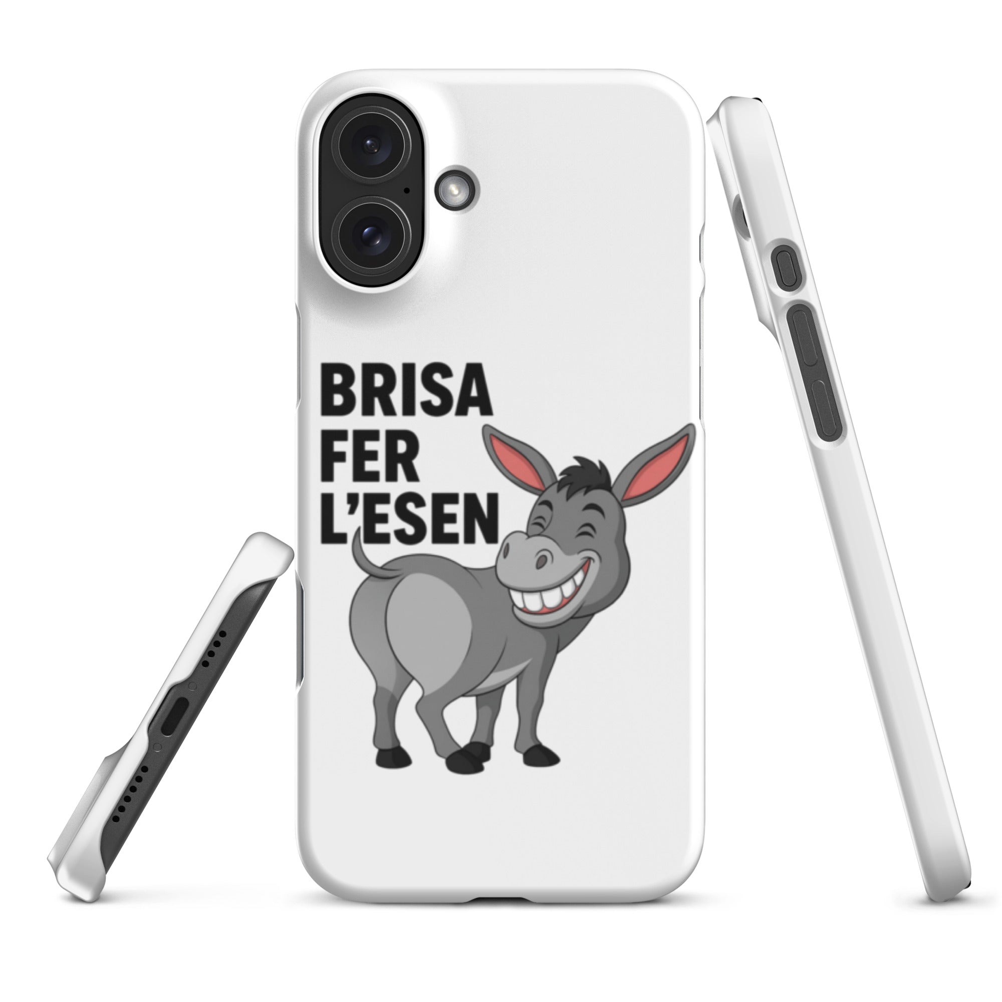 Cover iPhone Resistente – Compatibile con Ricarica Wireless – Design Brisa Fer L'esen-Biiply