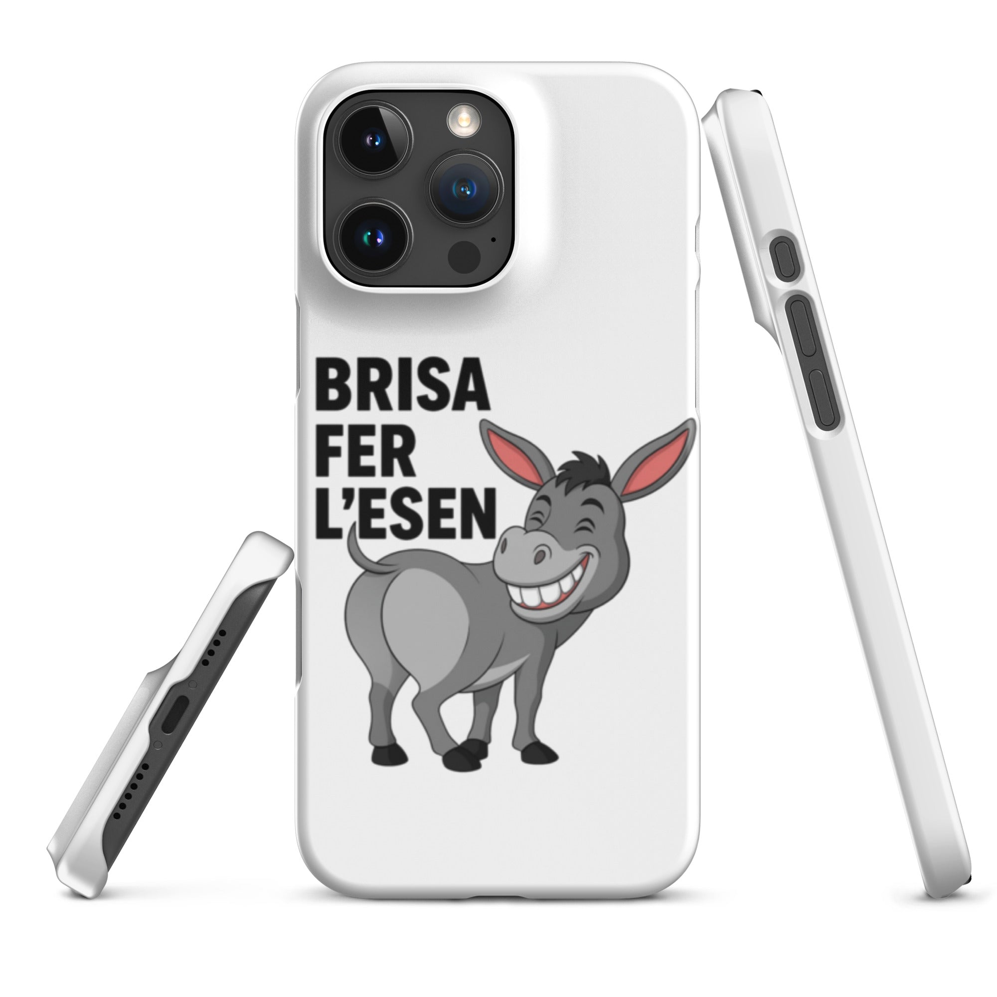 Cover iPhone Resistente – Compatibile con Ricarica Wireless – Design Brisa Fer L'esen-Biiply