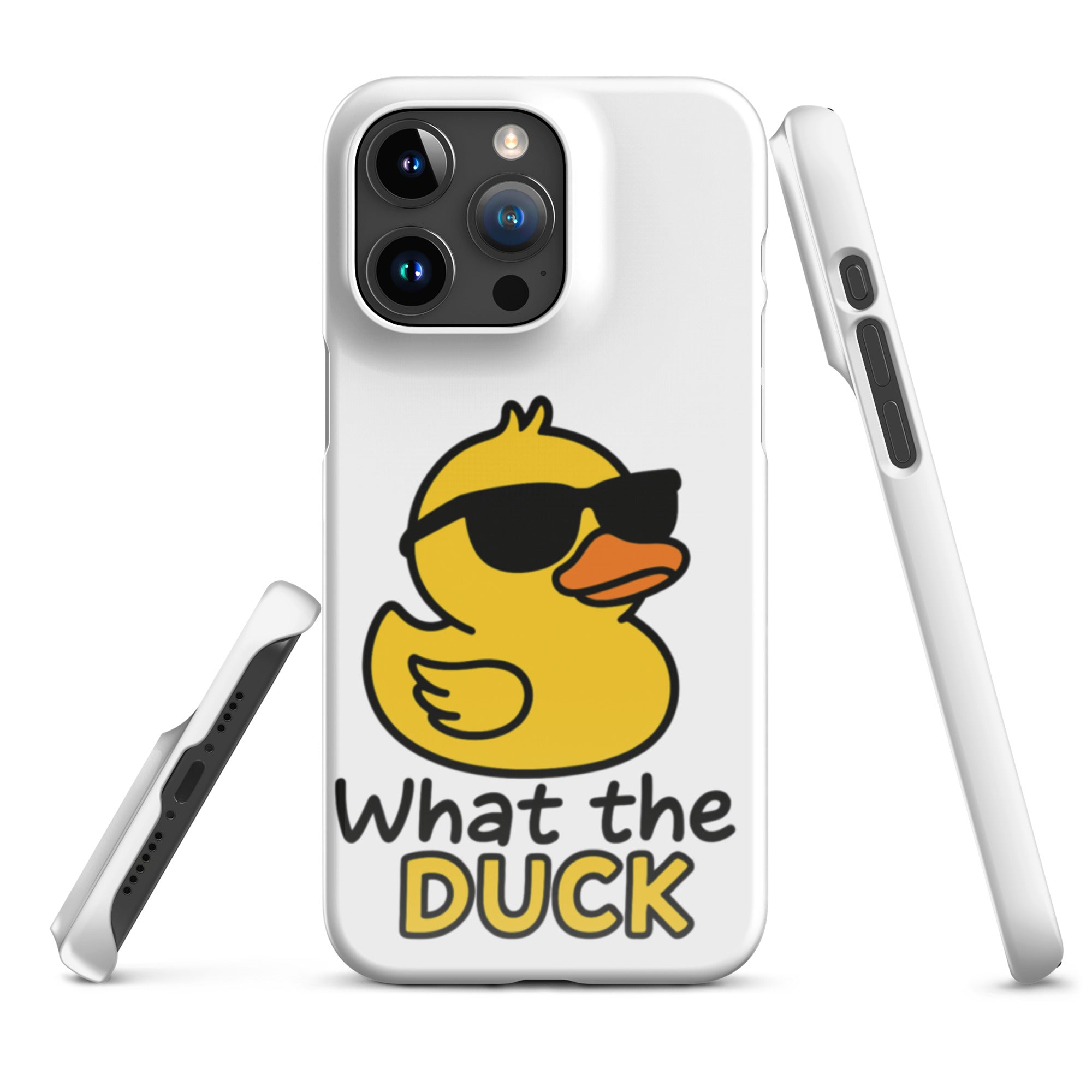 Cover iPhone Resistente – Compatibile con Ricarica Wireless – Design Che Papera-Biiply