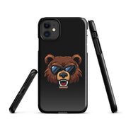 Cover iPhone Resistente – Compatibile con Ricarica Wireless – Design Cool Bear-Biiply