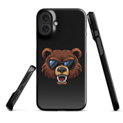 Cover iPhone Resistente – Compatibile con Ricarica Wireless – Design Cool Bear-Biiply