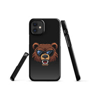 Cover iPhone Resistente – Compatibile con Ricarica Wireless – Design Cool Bear-Biiply