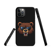 Cover iPhone Resistente – Compatibile con Ricarica Wireless – Design Cool Bear-Biiply