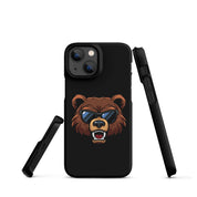 Cover iPhone Resistente – Compatibile con Ricarica Wireless – Design Cool Bear-Biiply
