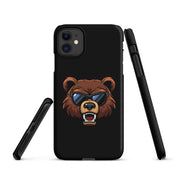 Cover iPhone Resistente – Compatibile con Ricarica Wireless – Design Cool Bear-Biiply