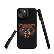 Cover iPhone Resistente – Compatibile con Ricarica Wireless – Design Cool Bear-Biiply