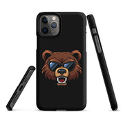 Cover iPhone Resistente – Compatibile con Ricarica Wireless – Design Cool Bear-Biiply